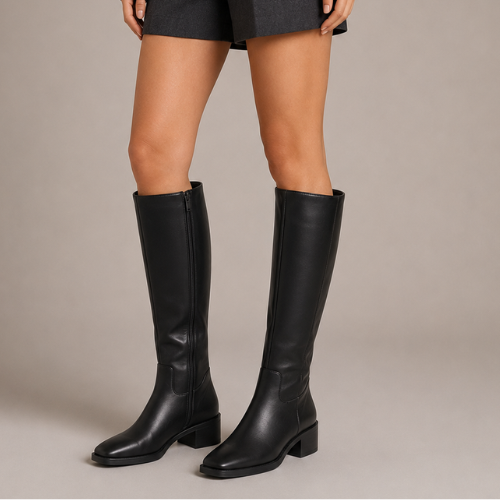 Women’s Knee-High Block Heel Boots