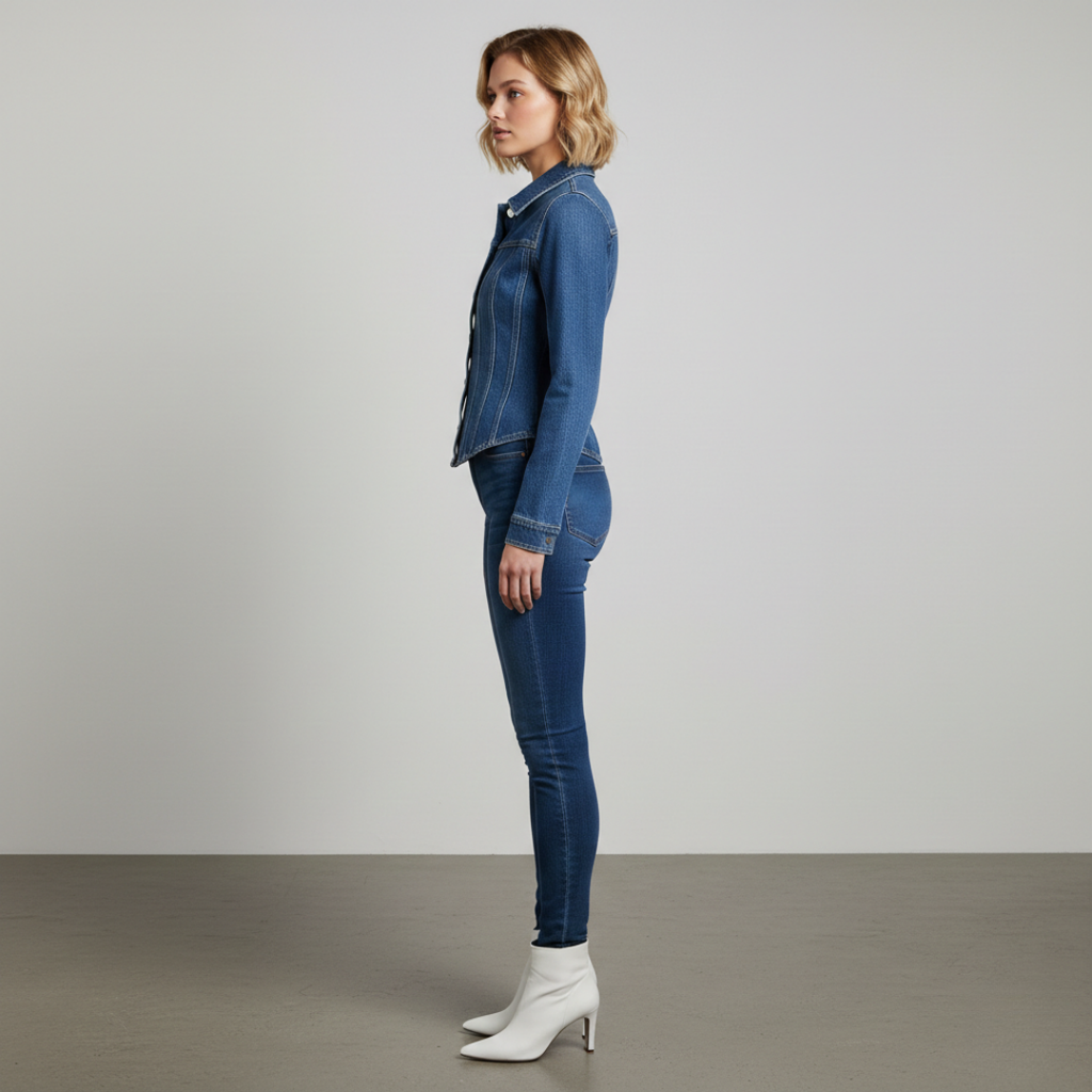 Women's Fitted Denim Jacket