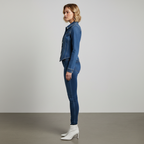 Women's Fitted Denim Jacket