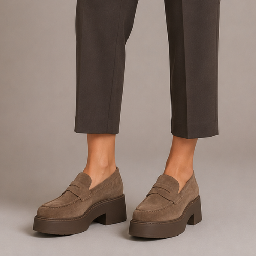 Women’s Platform Penny Loafers
