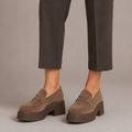 Women’s Platform Penny Loafers