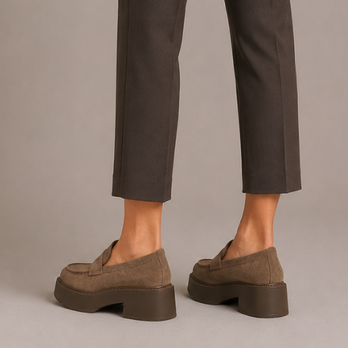 Women’s Platform Penny Loafers